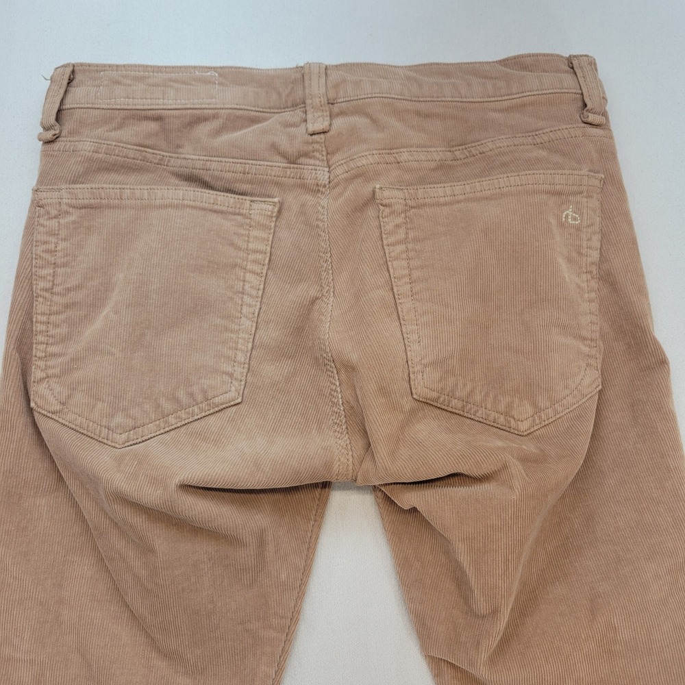 Rag & Bone Corduroy Pants Womens 27 Tan Slim Stretch Cords - Picture 4 of 11